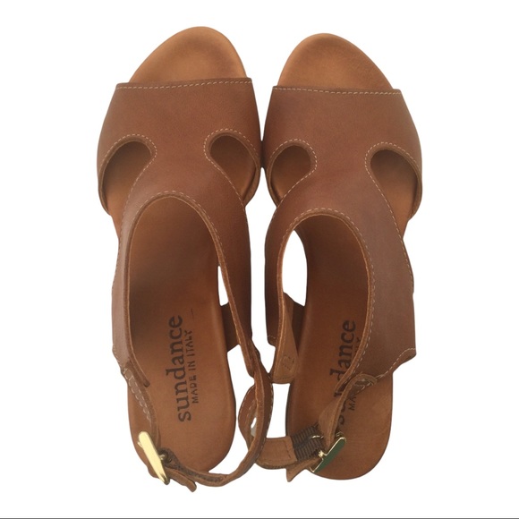 Sundance Peeptoe Sandal New in Box - Picture 5 of 12